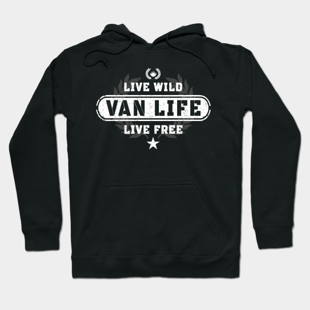 Van Life - Van Dweller Hoodie by Tshirt Samurai